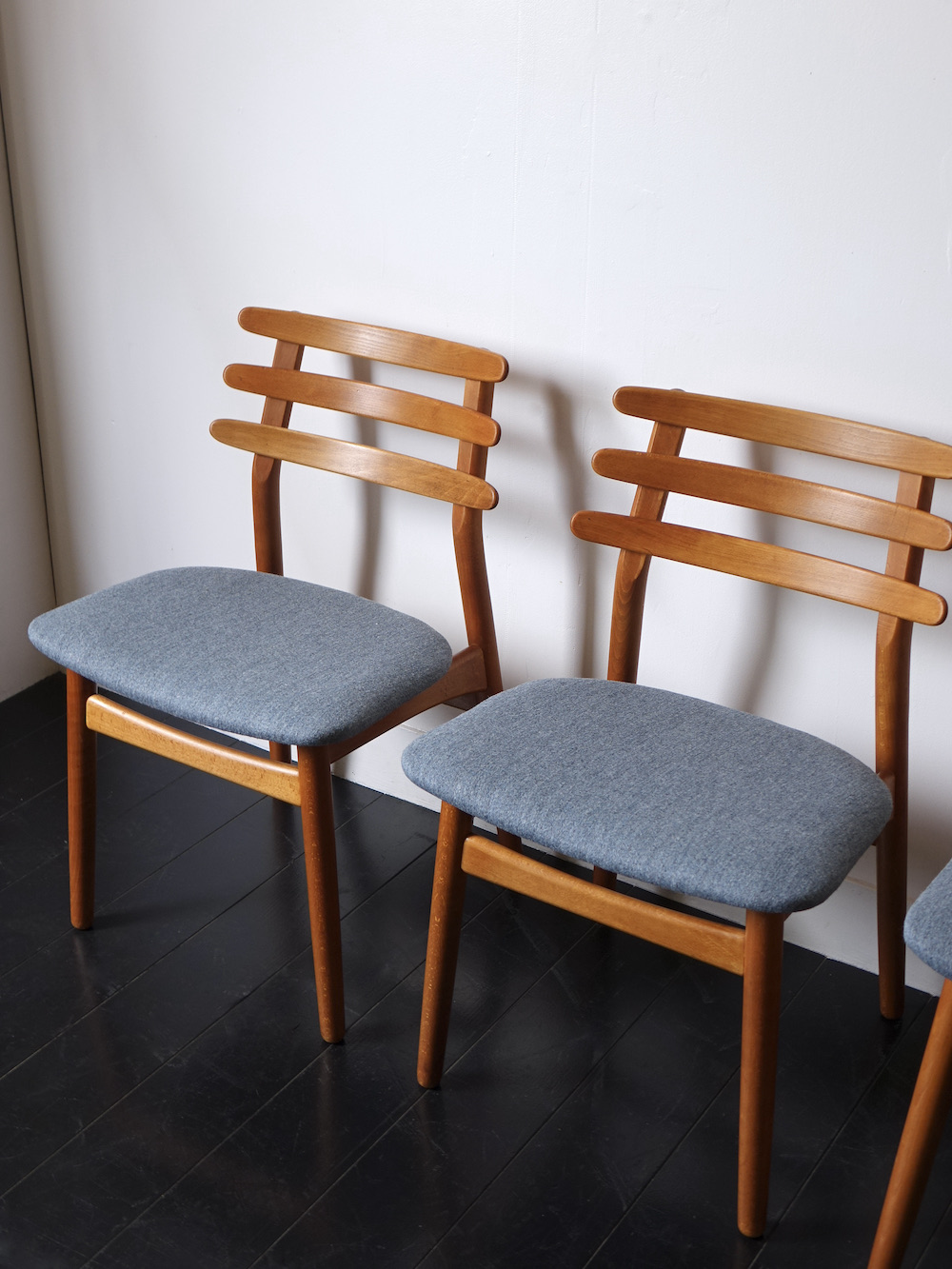 Dining Chairs J48 by Poul M Volther for FDB Mobler