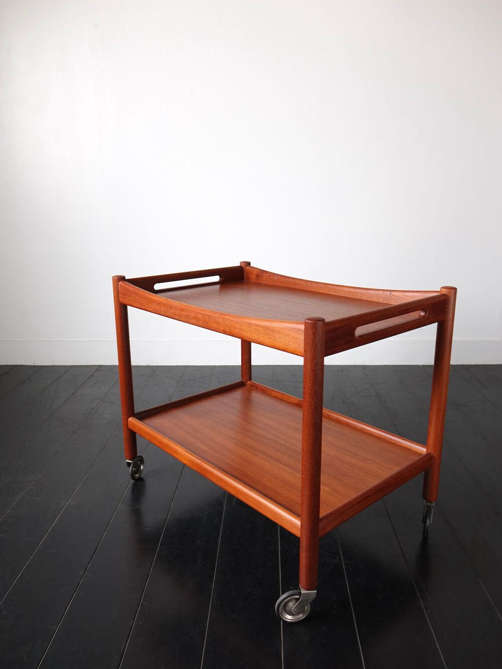 AT45 Trolley table by Hans J. Wegner for Andreas Tuck