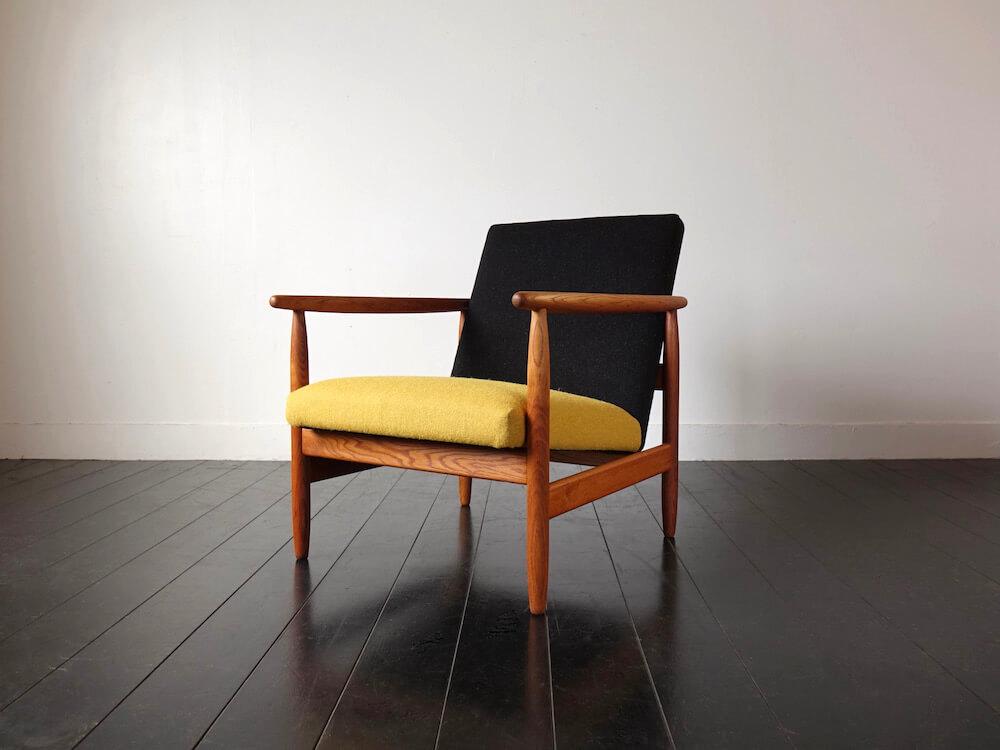 Eazychair J65 by Ejvind A. Johansson for FDB Mobler