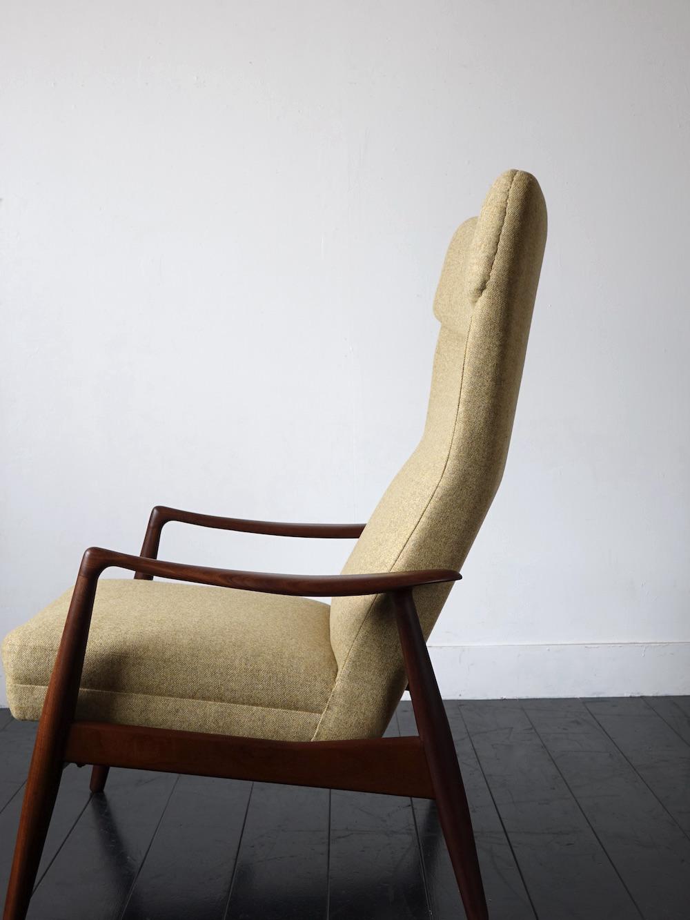MS20 Tove Reclining chair by Henry Schubell for Madsen and Schubell