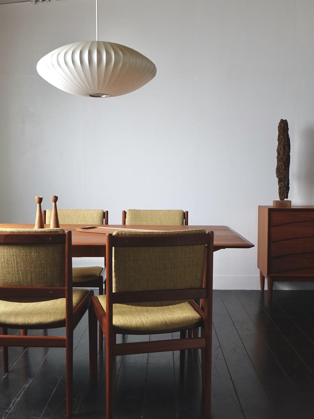 Dining chairs by Karl Erik Ekselius for J.O. Carlsson