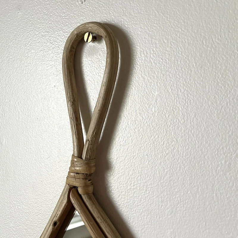 ms30_9 Bamboo oval mirror by Madam Stoltz