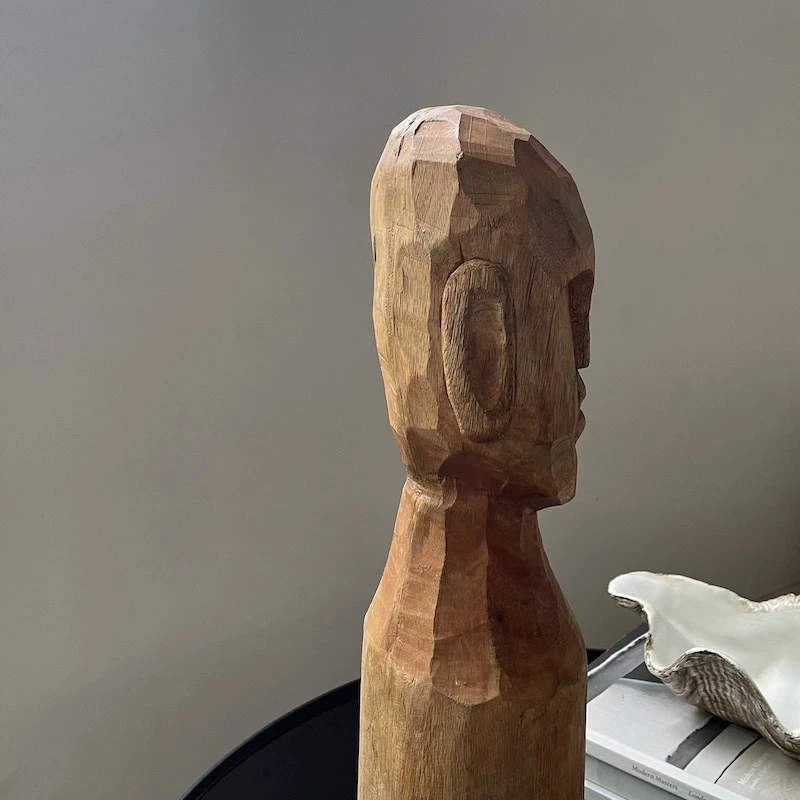 CUBA bust natural wood S by Nordal