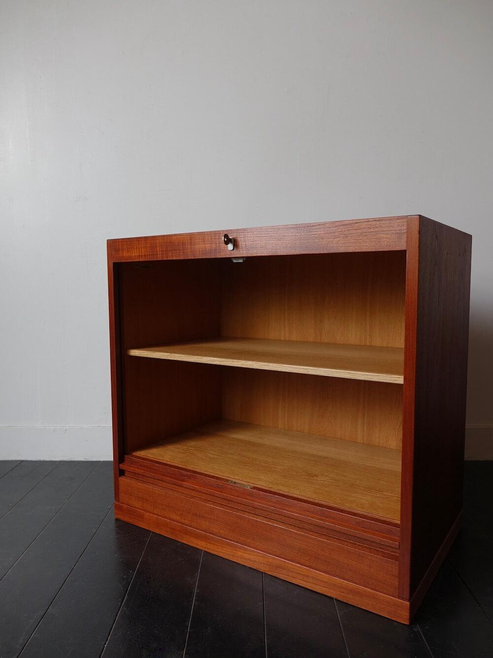 Tambour cabinet by Hans J. Wegner for Johannes Hansen