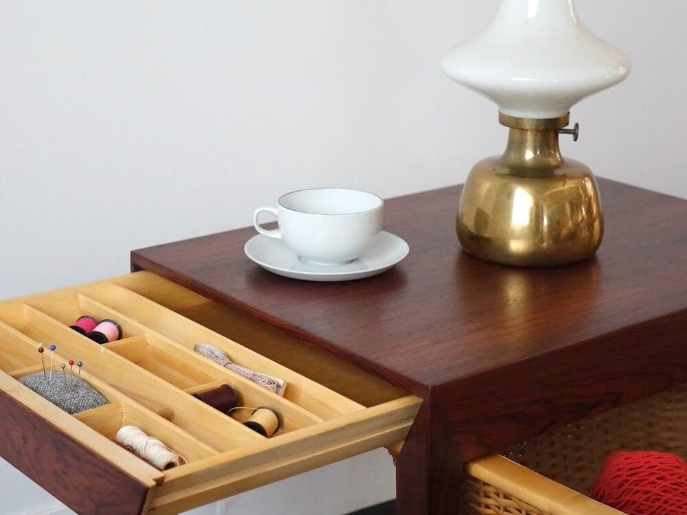 Sewing table by Severin Hansen Jr. for Haslev Sewing table by Severin Hansen Jr. for Haslev