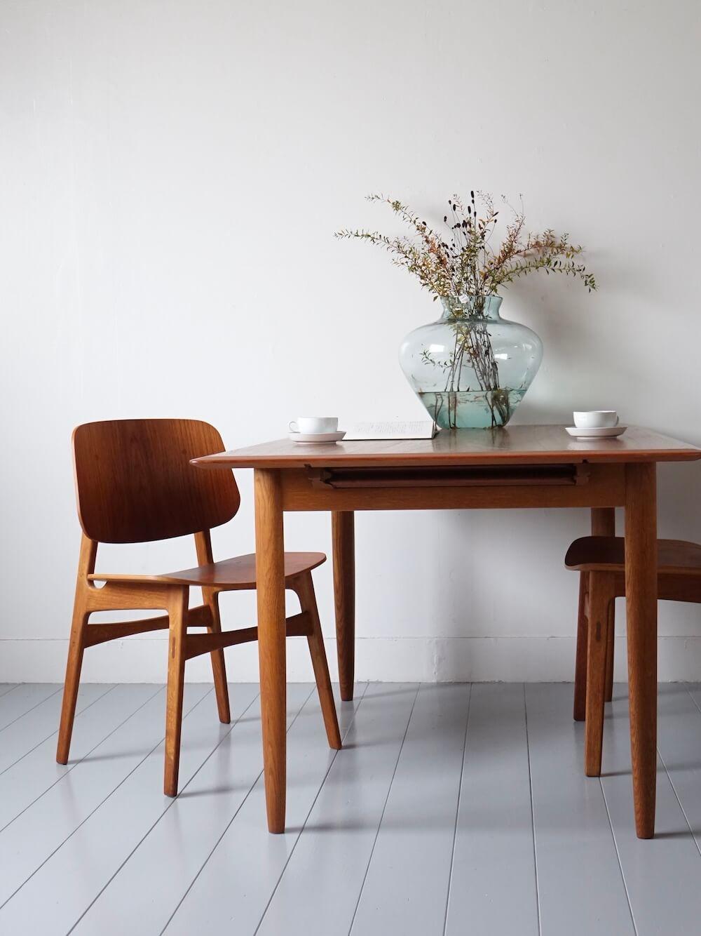 ”Model.155” Dining Chair by Borge Mogensen for Soborg Mobelfabrik ”Model.155” Dining Chair by Borge Mogensen for Soborg Mobelfabrik