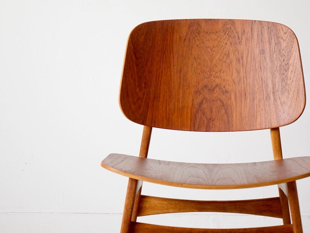 ”Model.155” Dining Chair by Borge Mogensen for Soborg Mobelfabrik ”Model.155” Dining Chair by Borge Mogensen for Soborg Mobelfabrik