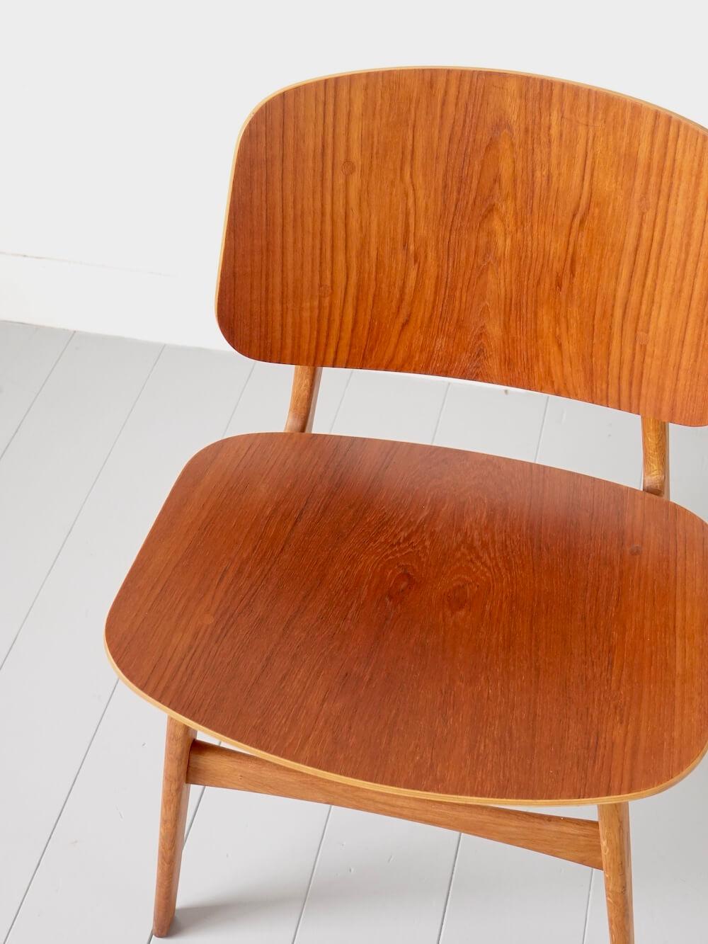 ”Model.155” Dining Chair by Borge Mogensen for Soborg Mobelfabrik ”Model.155” Dining Chair by Borge Mogensen for Soborg Mobelfabrik