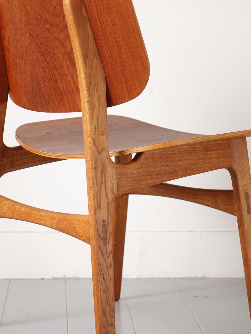 ”Model.155” Dining Chair by Borge Mogensen for Soborg Mobelfabrik ”Model.155” Dining Chair by Borge Mogensen for Soborg Mobelfabrik