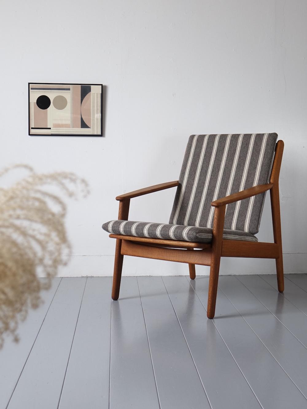 “J55” Easy chair by Poul M. Volther for FDB Møbler