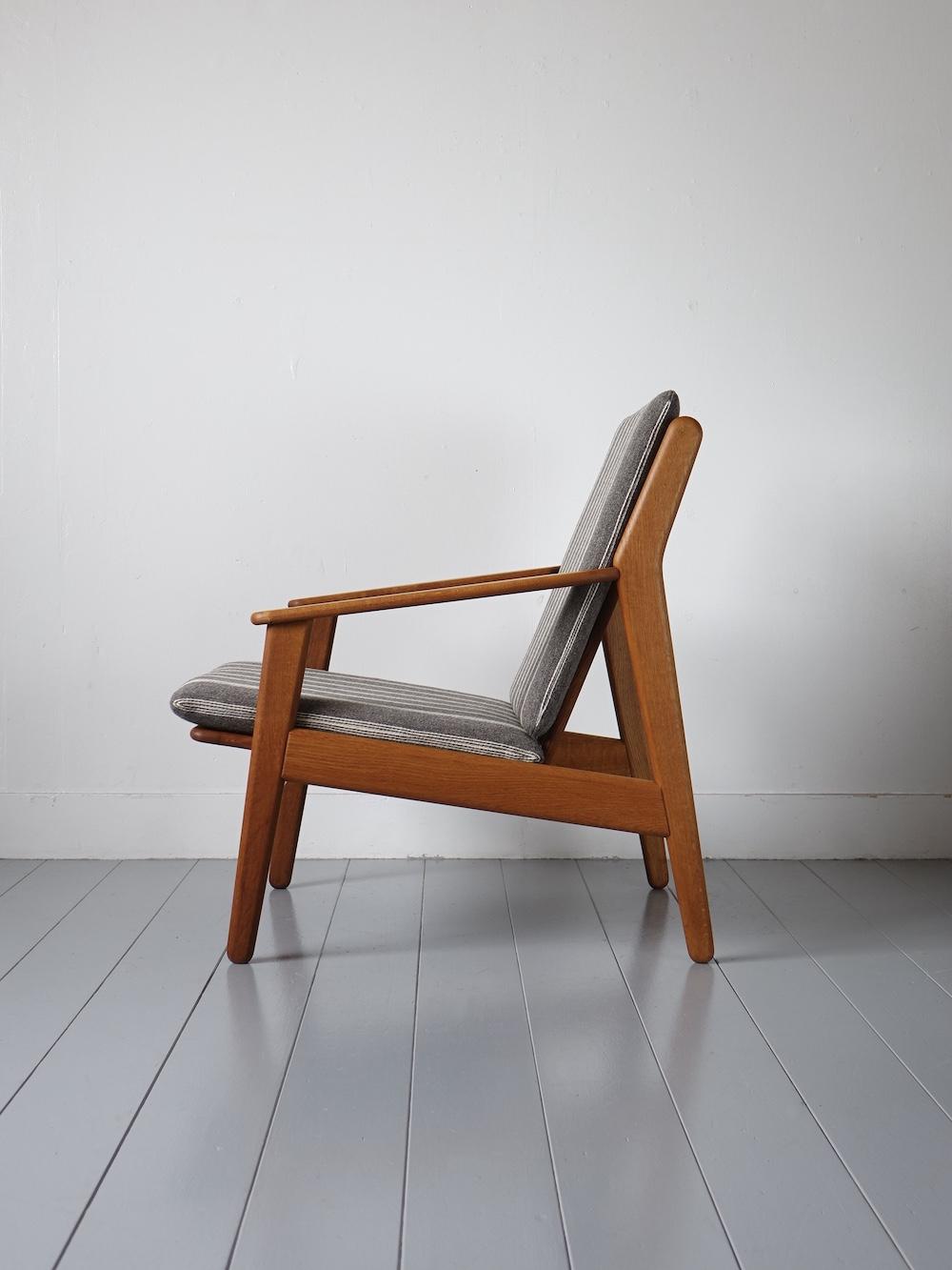 “J55” Easy chair by Poul M. Volther for FDB Møbler
