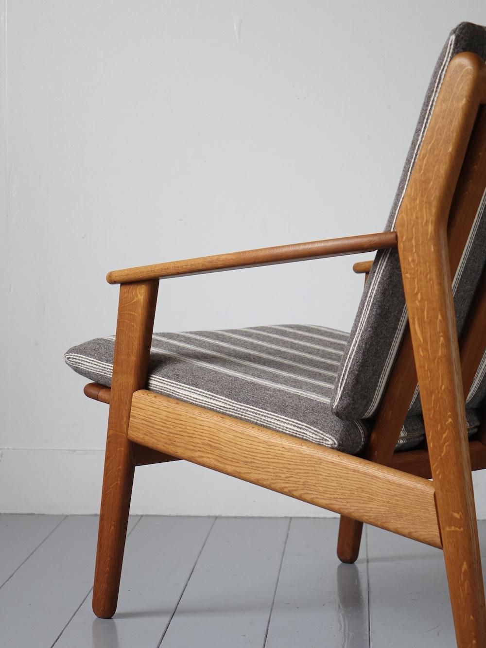 “J55” Easy chair by Poul M. Volther for FDB Møbler