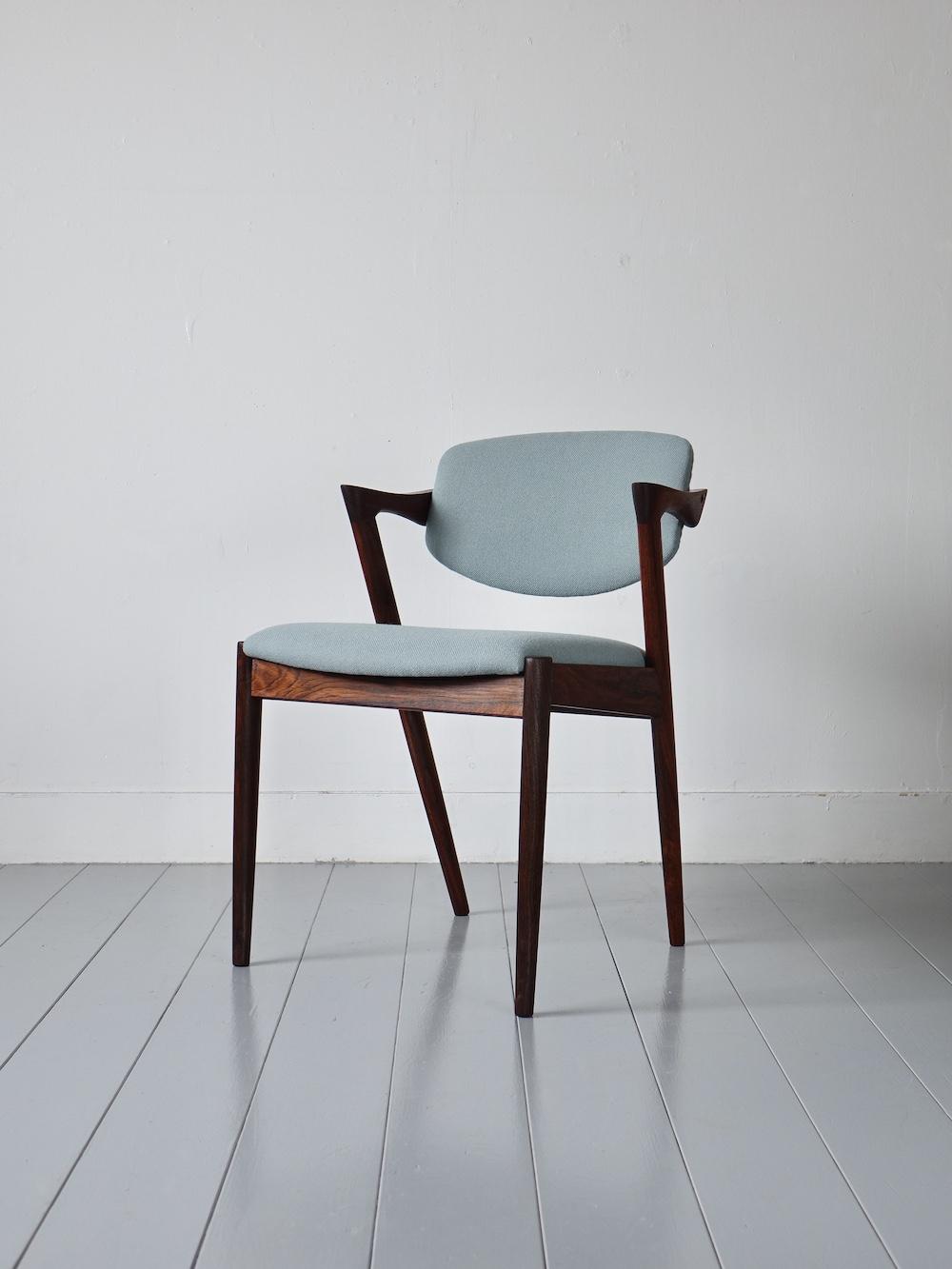 Dining chair “No.42” by Kai Kristiansen for Schou Andersen møbelfabrik Dining chair “No.42” by Kai Kristiansen for Schou Andersen møbelfabrik