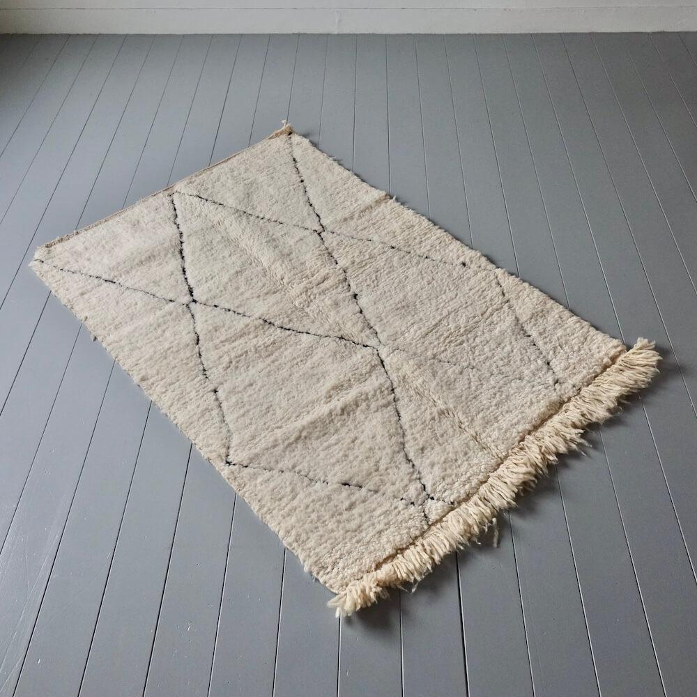 Beni Ouarain Rug / W186 D122cm / BR055
