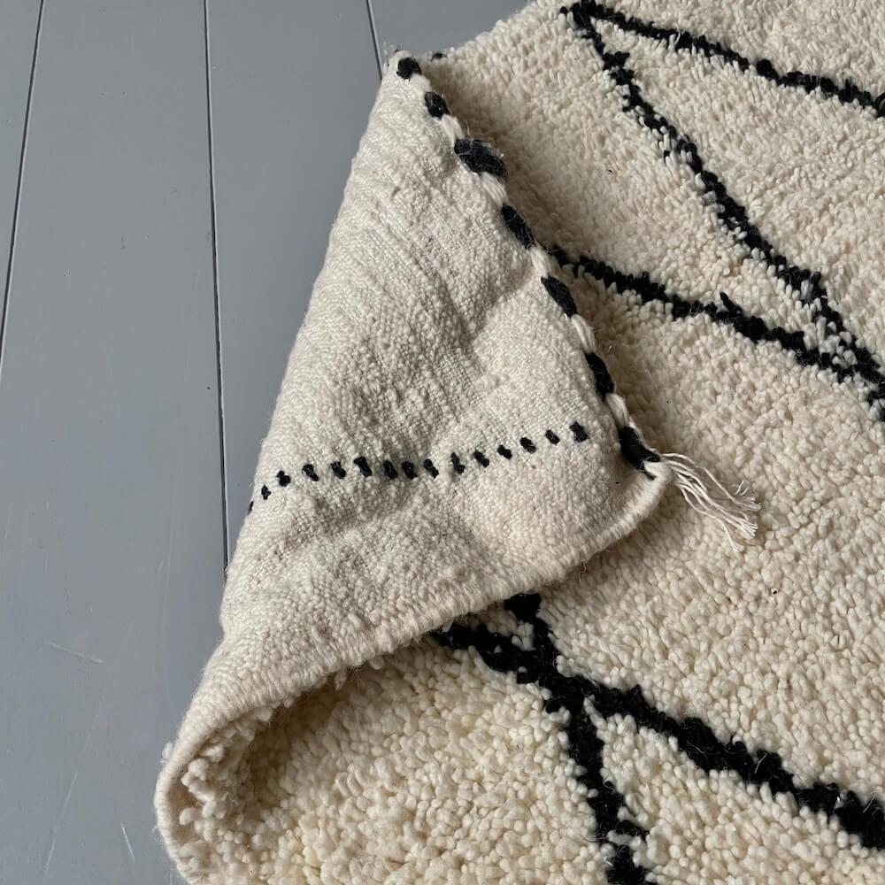 Beni Ouarain Rug / W158 D102cm / BR056 Beni Ouarain Rug / W158 D102cm / BR056