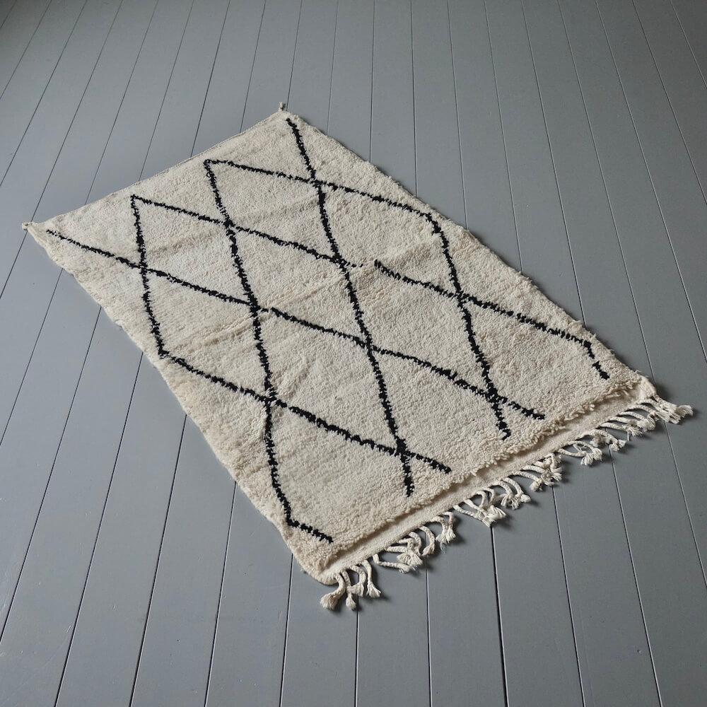 Beni Ouarain Rug / W164 D99cm / BR057