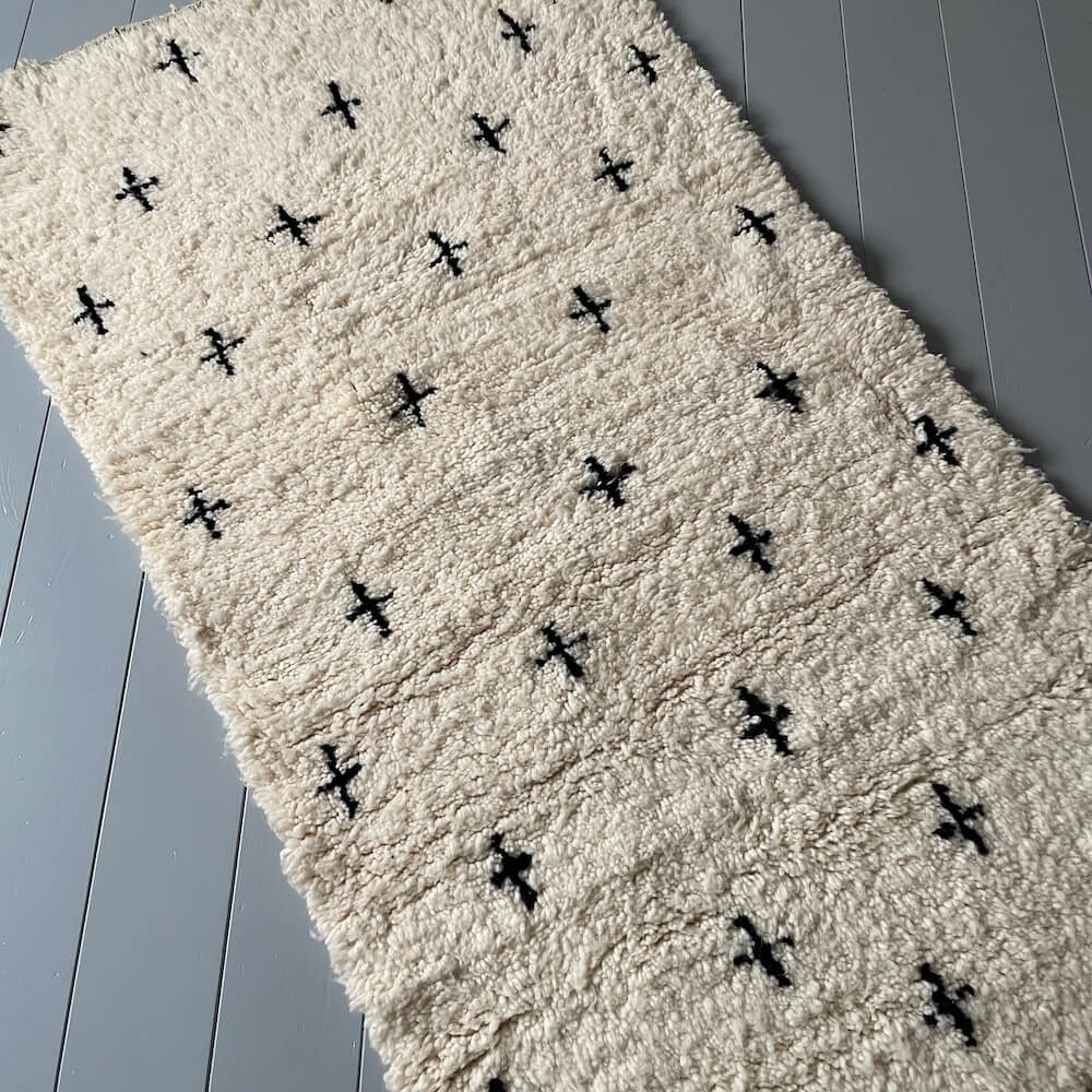 Beni Ouarain Rug / W180 D96cm / BR059 Beni Ouarain Rug / W180 D96cm / BR059