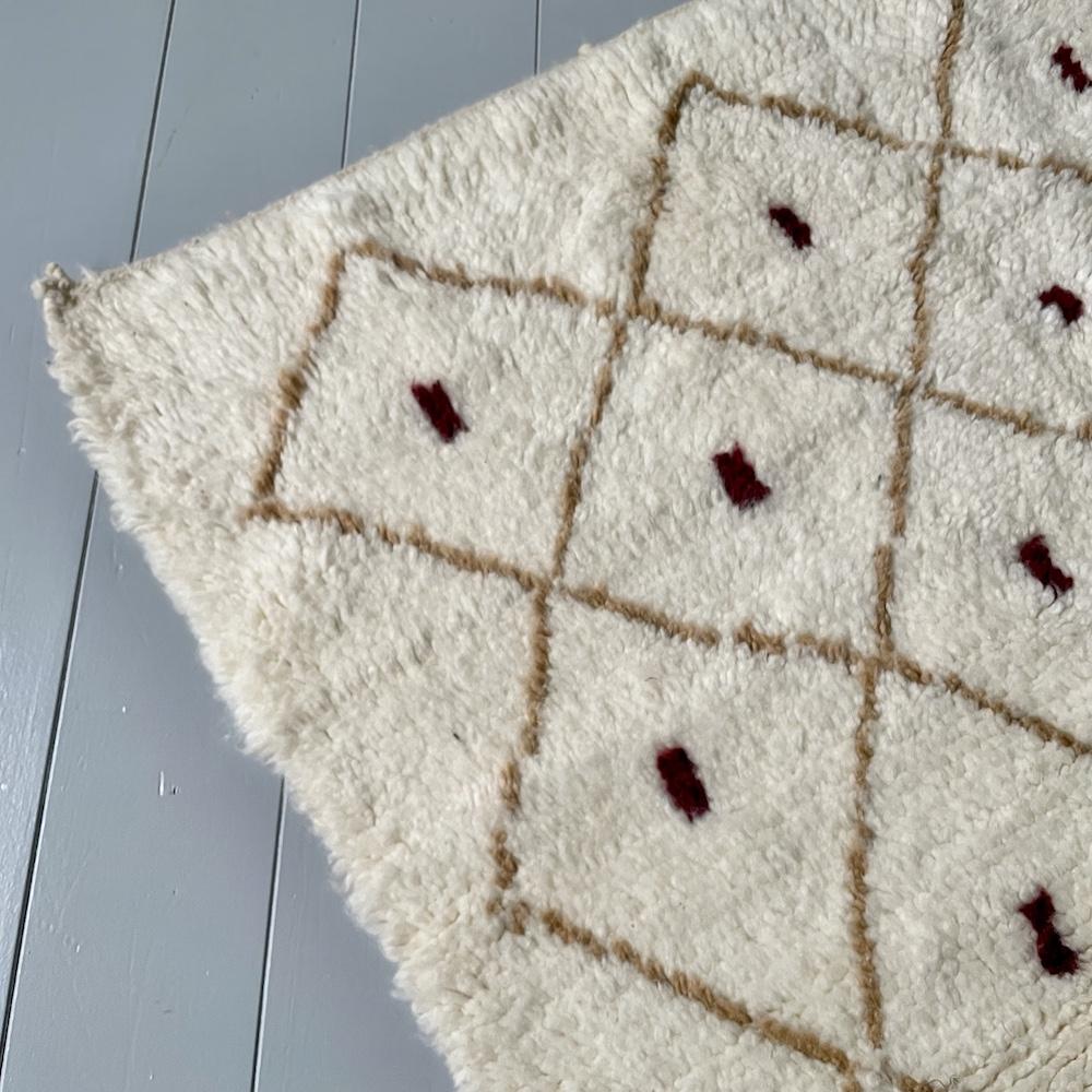 Beni Ouarain Rug / W160 D125cm / BR066 Beni Ouarain Rug / W160 D125cm / BR066