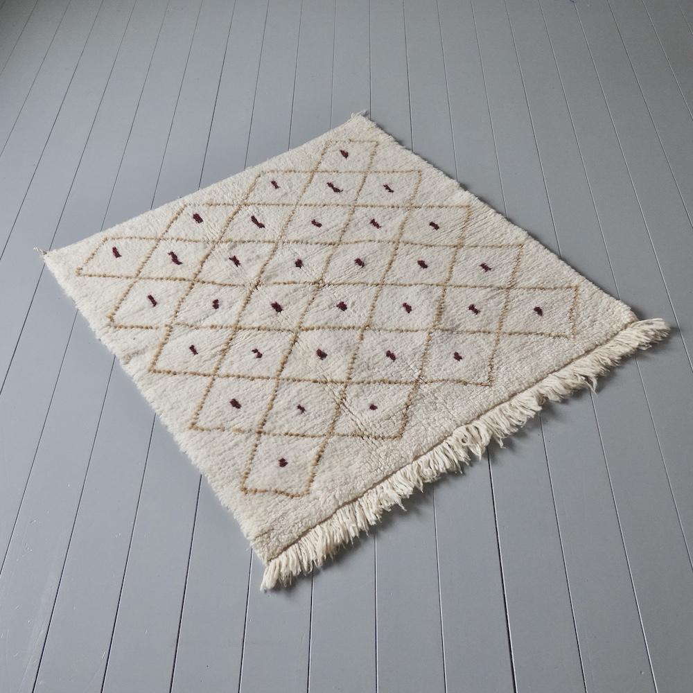 Beni Ouarain Rug / W135 D127cm / BR067