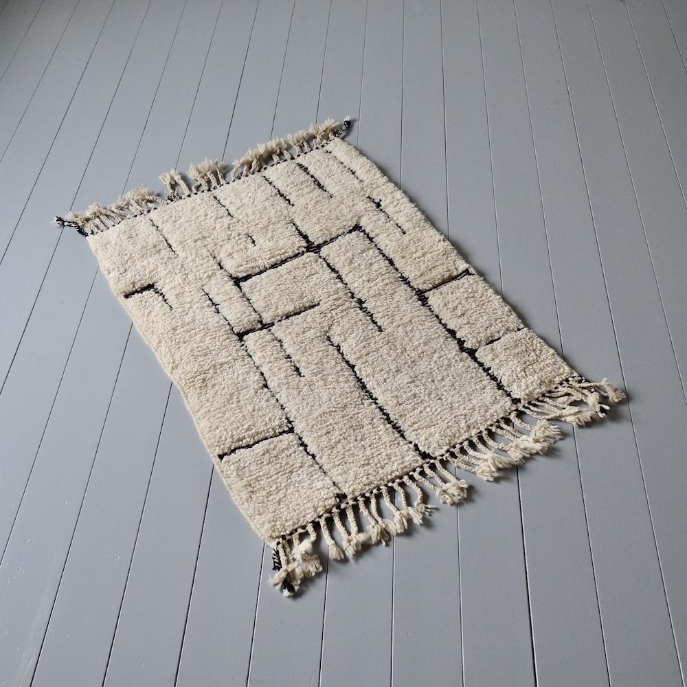 Beni Ouarain Rug / W142 D91cm / BR068