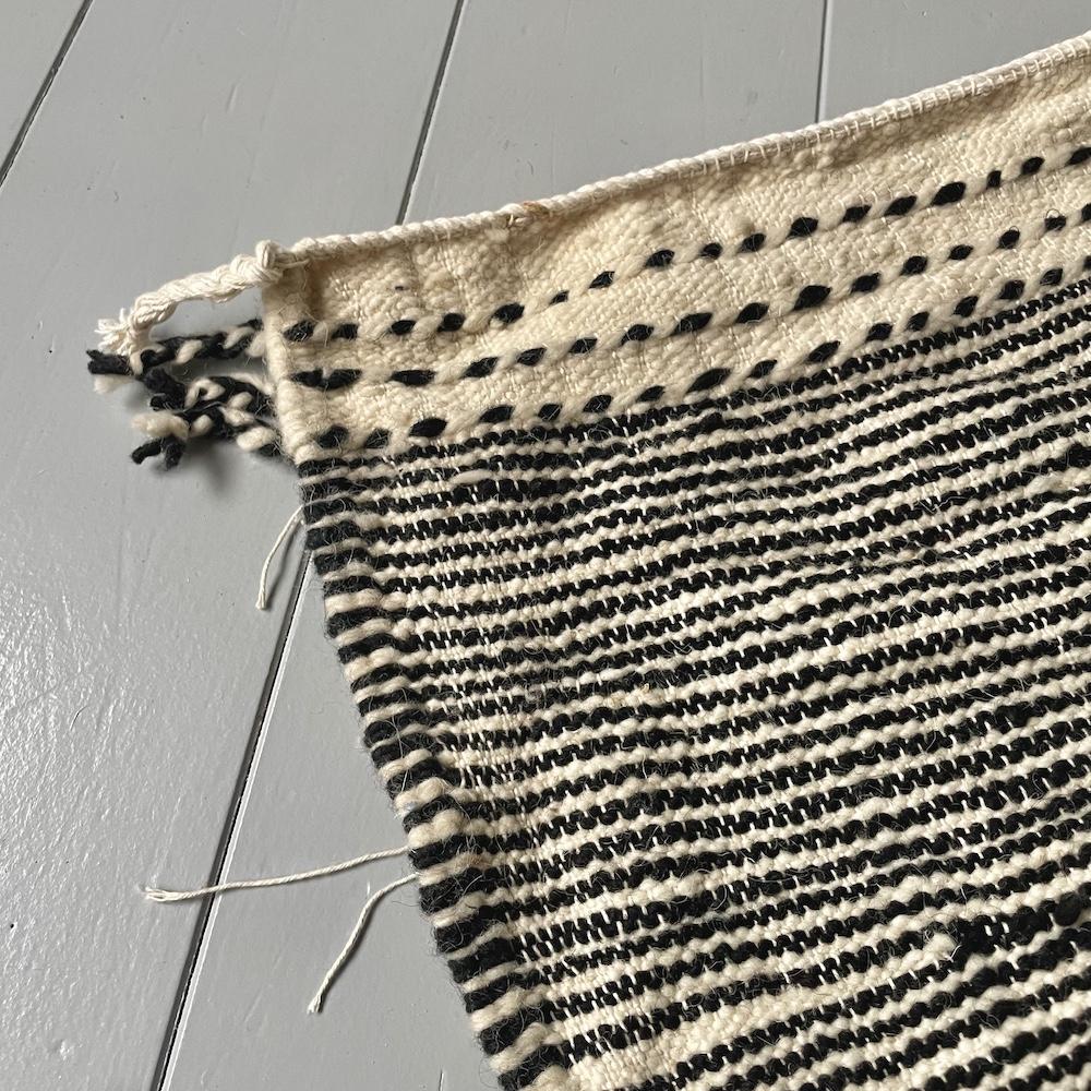 Beni Ouarain Kilim Rug / W 172 D 93cm / BR073