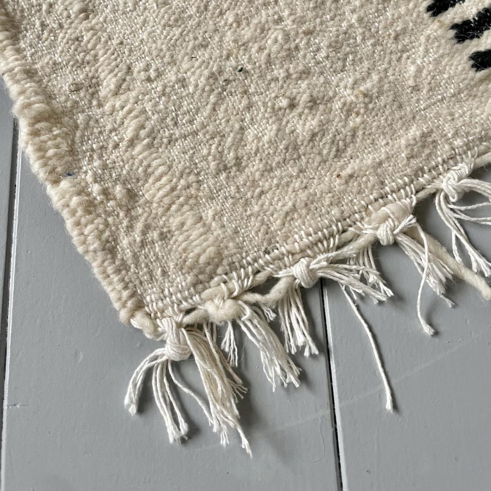 Beni Ouarain Kilim Rug / W 156 D 89cm / BR075