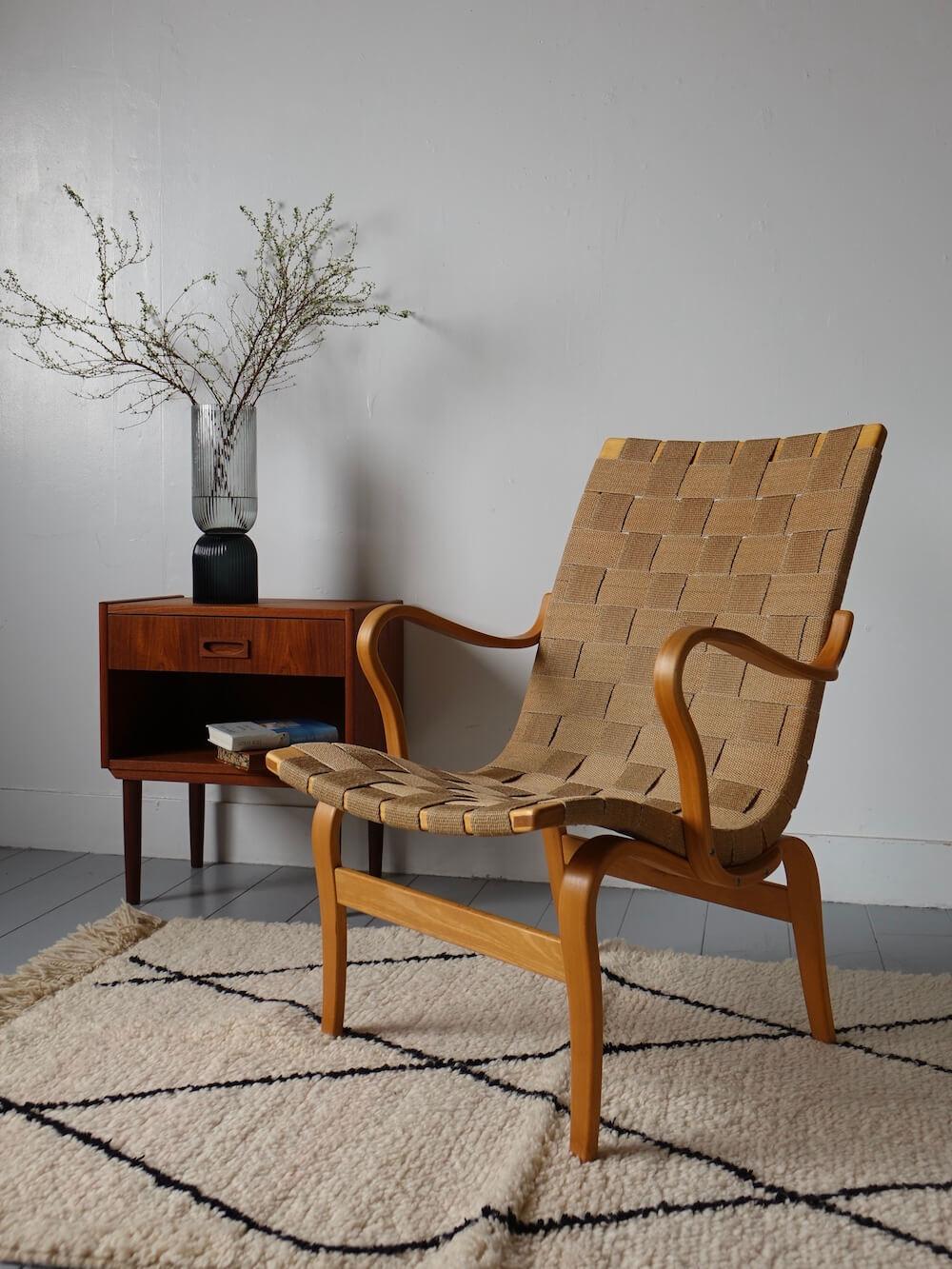 "Eva" Easy Chair by Bruno Mathsson for Karl Mathsson