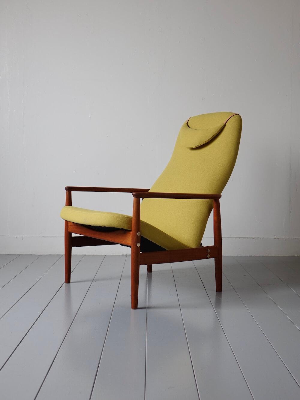 High Back Chair by Alf Svensson for DUX High Back Chair by Alf Svensson for DUX