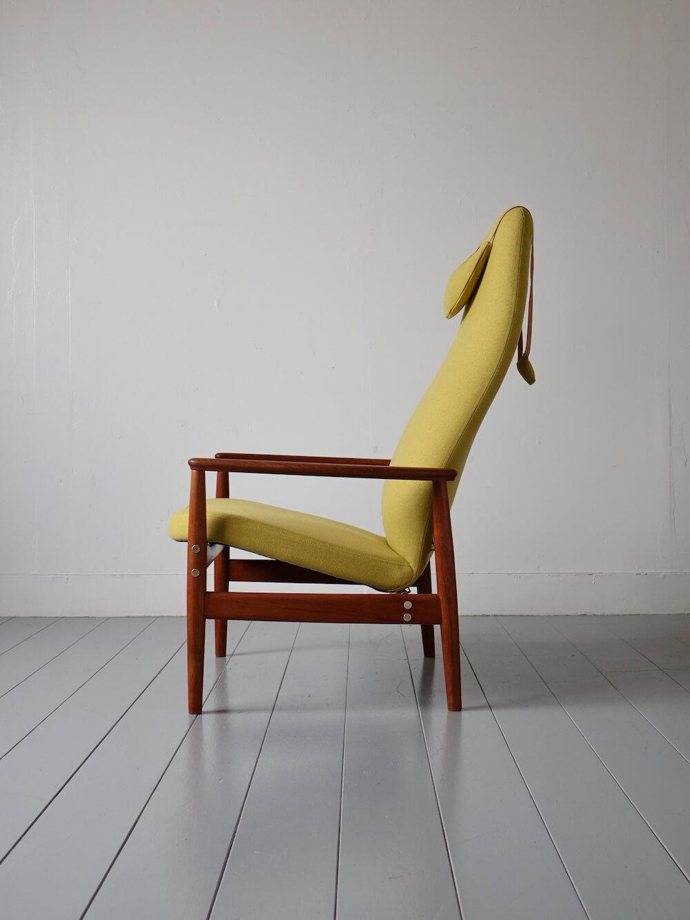 High Back Chair by Alf Svensson for DUX High Back Chair by Alf Svensson for DUX