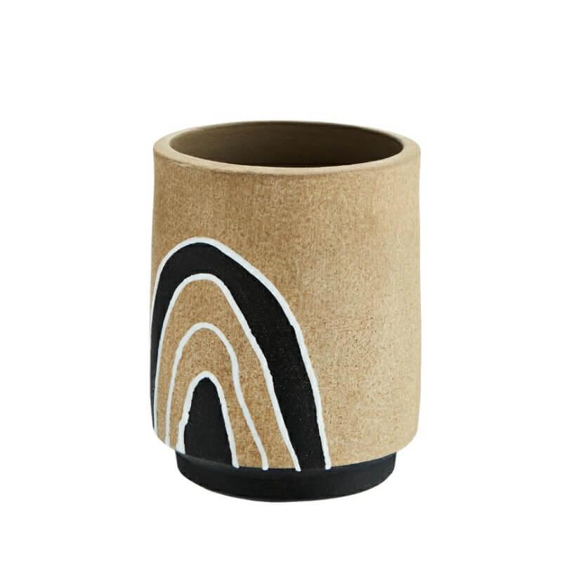 Terracotta vase by Madam Stoltz