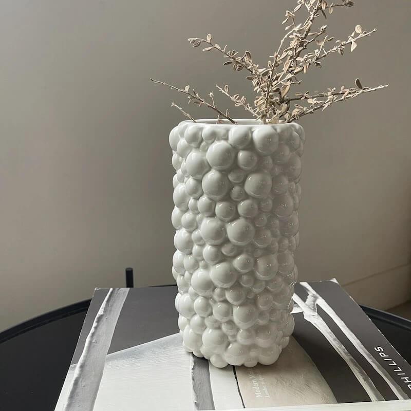 NAXOS vase S (White) by Nordal