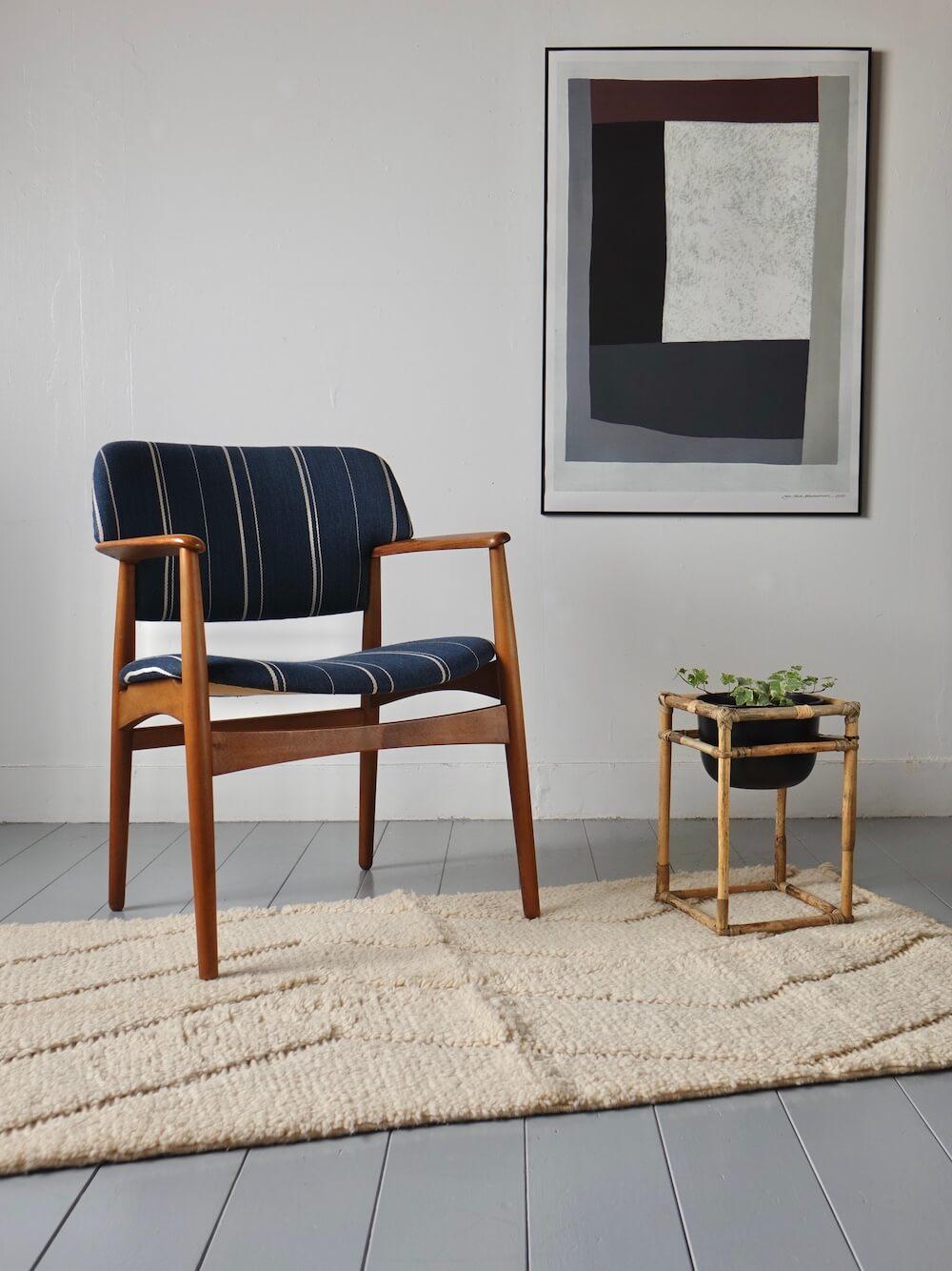 “Model.4205” Armchair by Ejner Larsen & Aksel Bender Madsen for Fritz Hansen