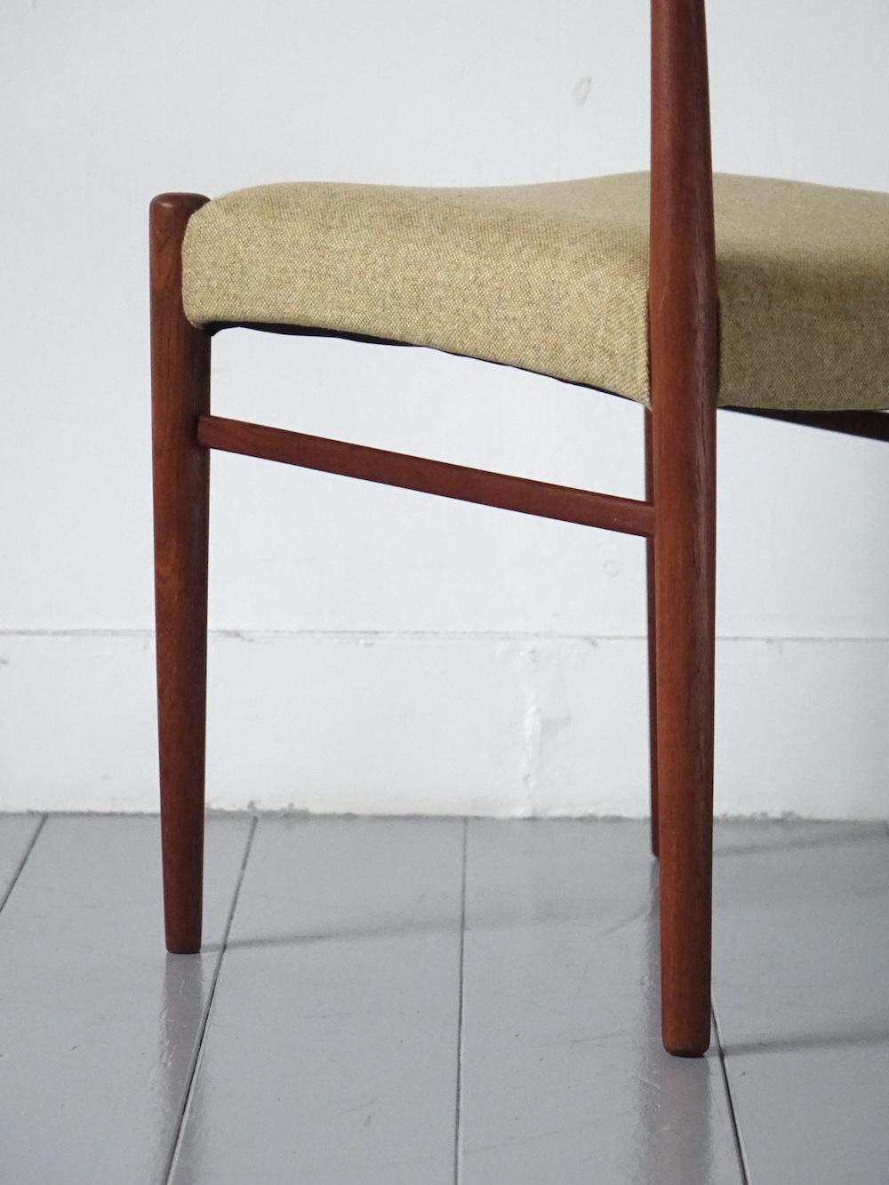 Dining chair “Model.26” by Henning Kjaernulf for Korup Stolefabrik