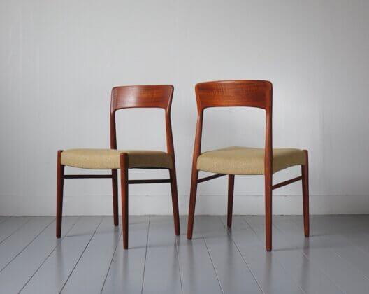 Dining chair “Model.26” by Henning Kjaernulf for Korup Stolefabrik