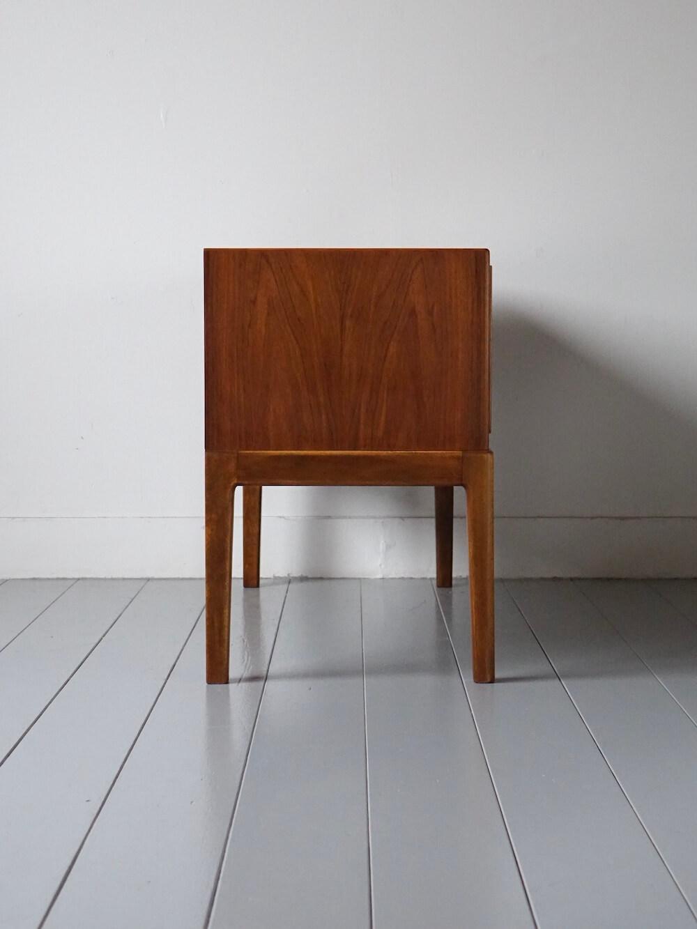 Vintage Low Chest with Mahogany