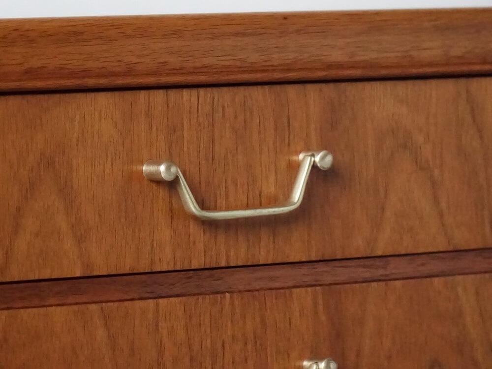 Vintage Low Chest with Mahogany