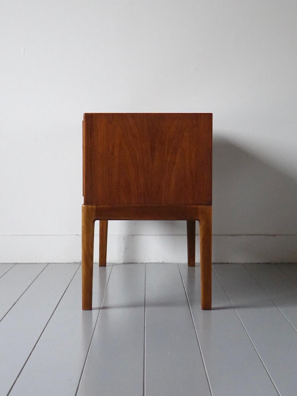 Vintage Low Chest with Mahogany