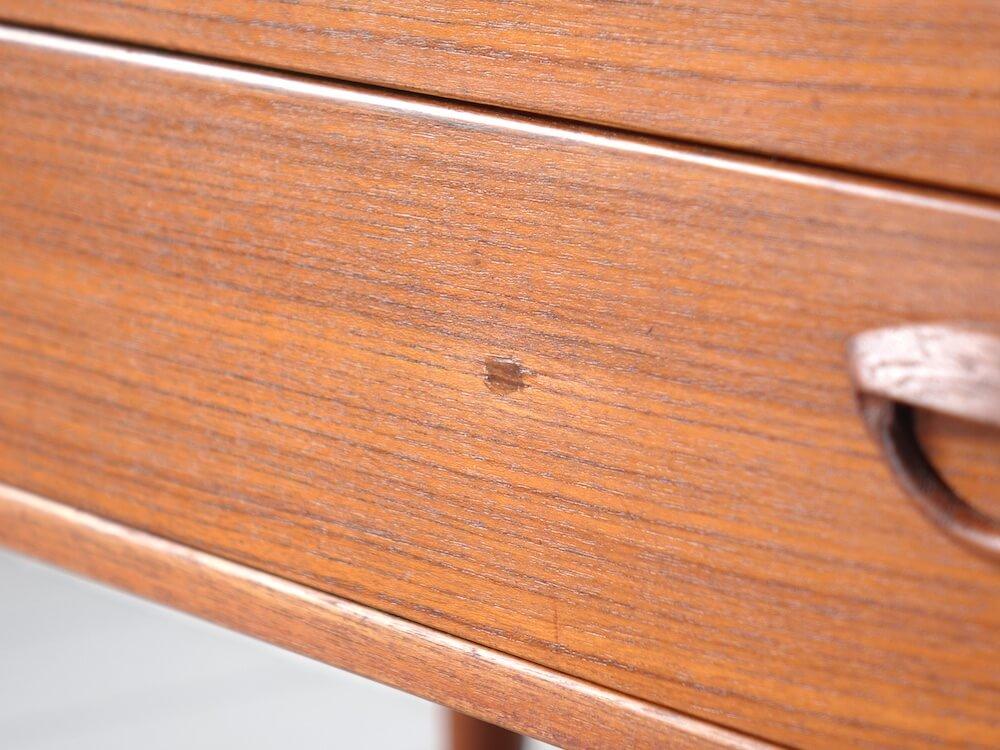 Vintage Teak 4-Drawer Chest by Kai Kristiansen for FM Møbler Vintage Teak 4-Drawer Chest by Kai Kristiansen for FM Møbler