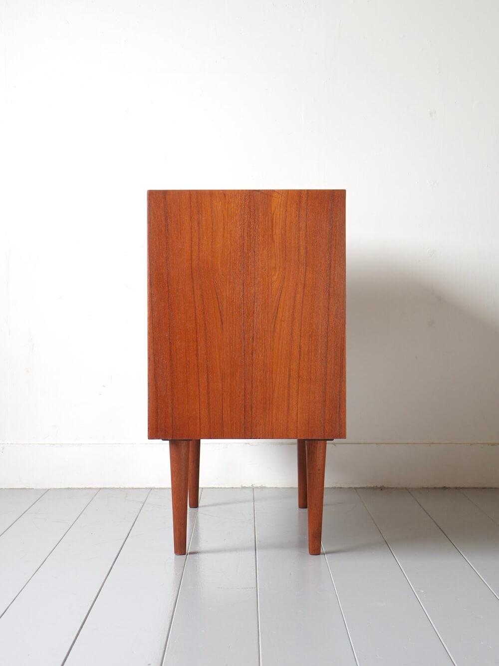 Vintage Teak 4-Drawer Chest by Kai Kristiansen for FM Møbler Vintage Teak 4-Drawer Chest by Kai Kristiansen for FM Møbler