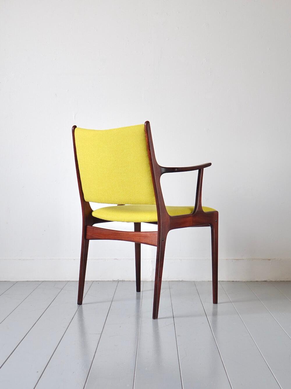 “UM85” Armchair in Rosewood by Johannes Andersen for Uldum Mobelfabrik