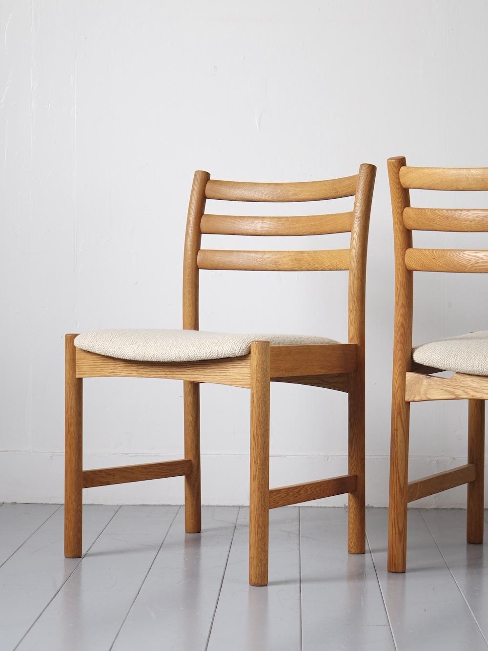 “Model.343” Dining chairs by Poul M Volther for Sorø Stolefabrik