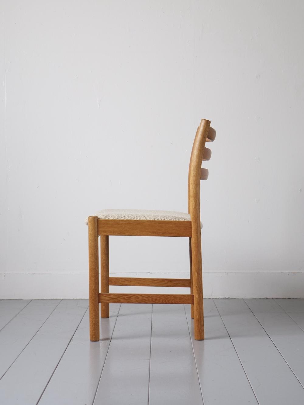 “Model.343” Dining chairs by Poul M Volther for Sorø Stolefabrik