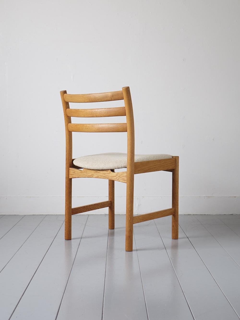 “Model.343” Dining chairs by Poul M Volther for Sorø Stolefabrik