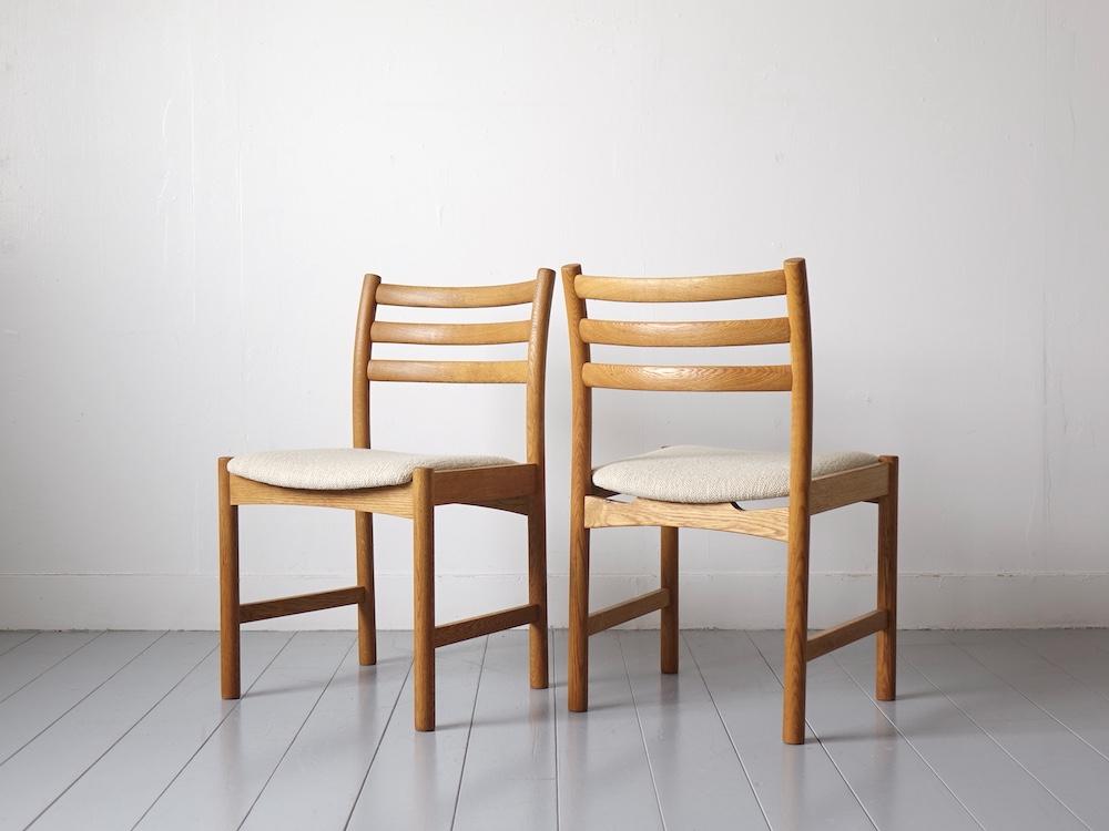 “Model.343” Dining chairs by Poul M Volther for Sorø Stolefabrik