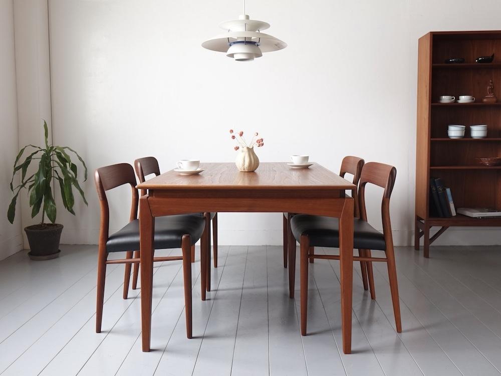 “No.75” Dining Chairs by N.O. Møller for J.L. Møllers Møbelfabrik