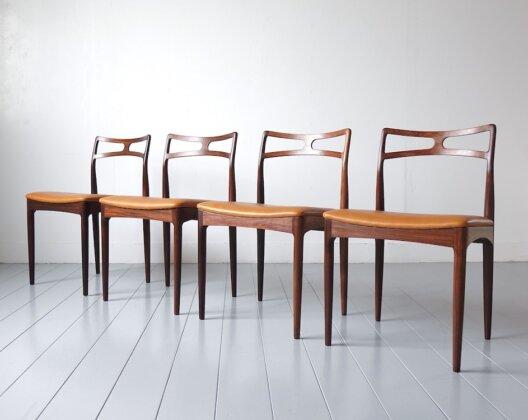 “Model.94” Dining Chairs by Johannes Andersen for Christian Lindeberg Møbelfabrik