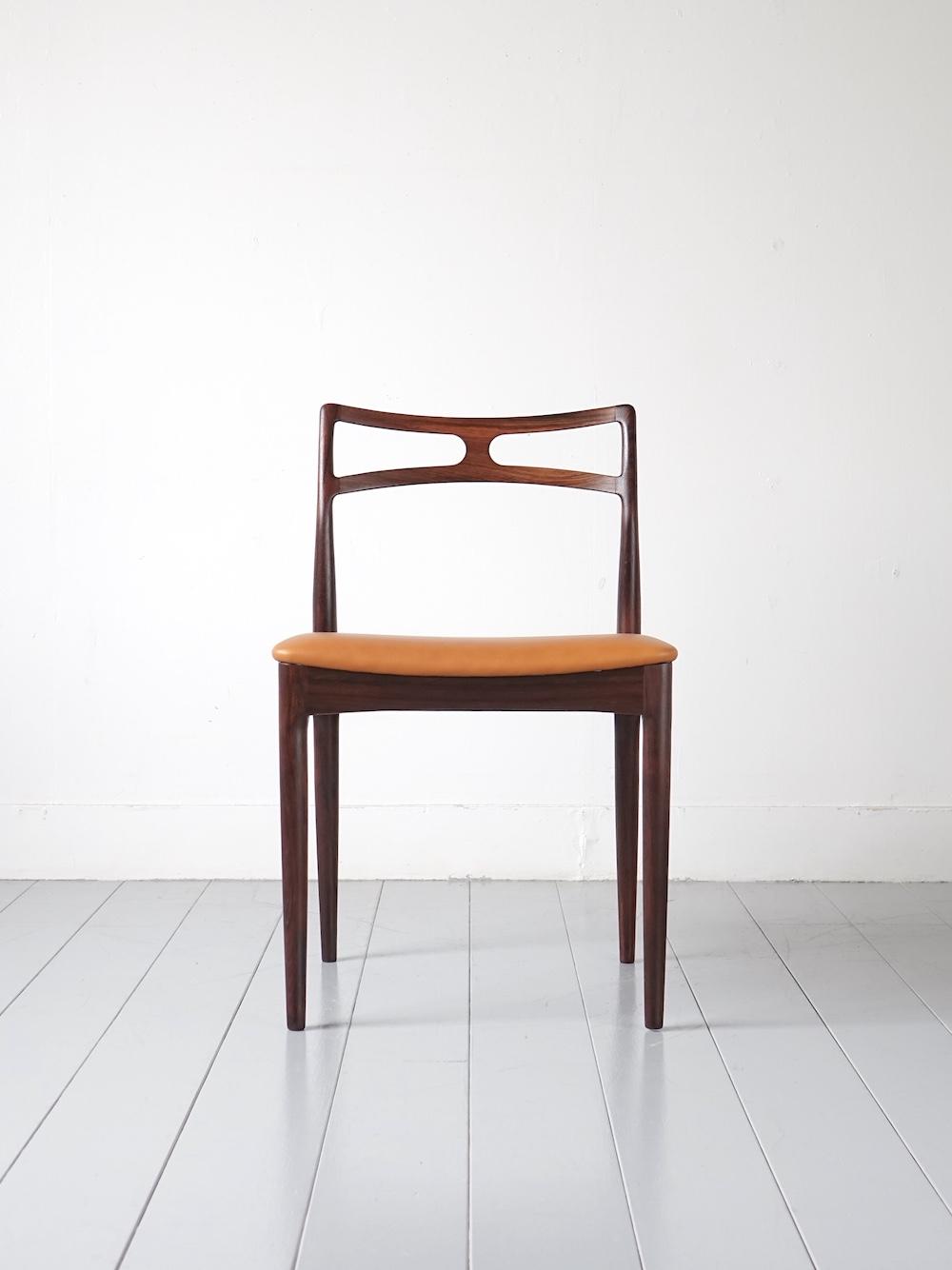 “Model.94” Dining Chairs by Johannes Andersen for Christian Lindeberg Møbelfabrik