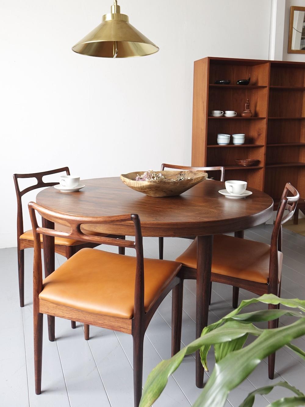 “Model.94” Dining Chairs by Johannes Andersen for Christian Lindeberg Møbelfabrik