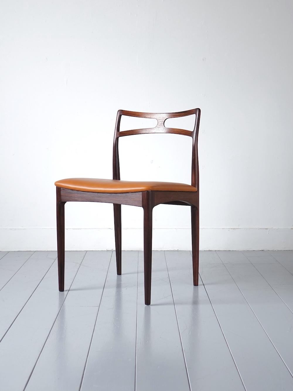 “Model.94” Dining Chairs by Johannes Andersen for Christian Lindeberg Møbelfabrik