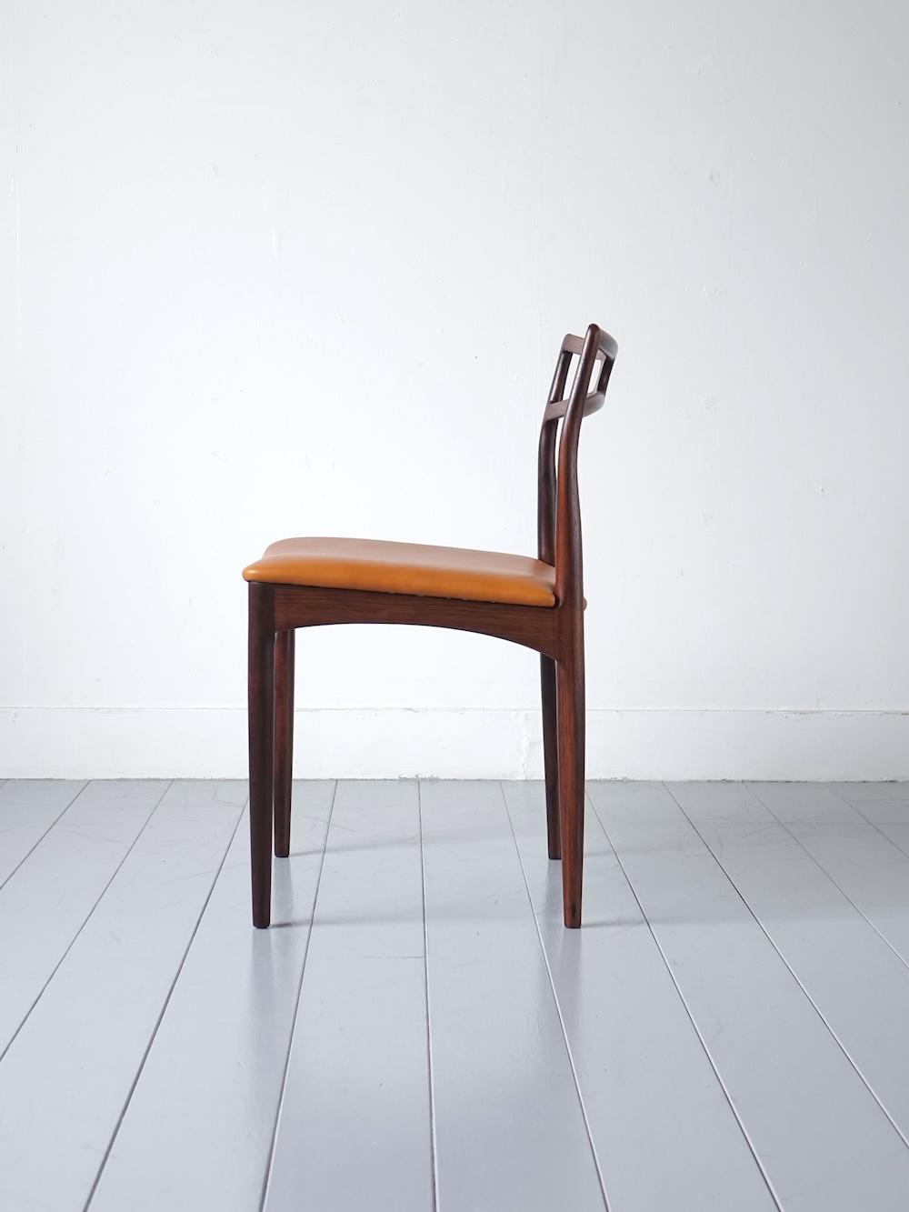 “Model.94” Dining Chairs by Johannes Andersen for Christian Lindeberg Møbelfabrik